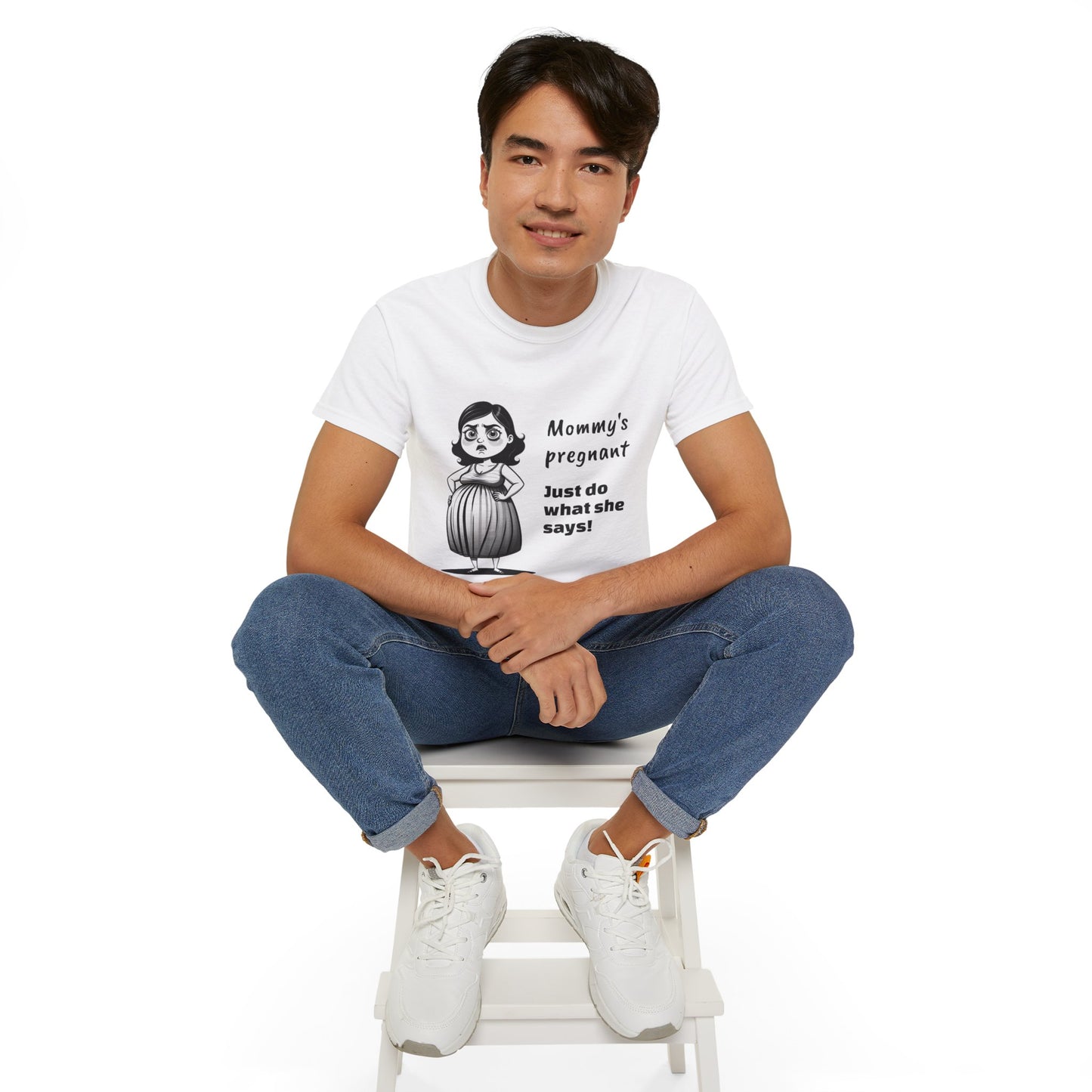 Mommy's Pregnant | unisex ultra cotton tee