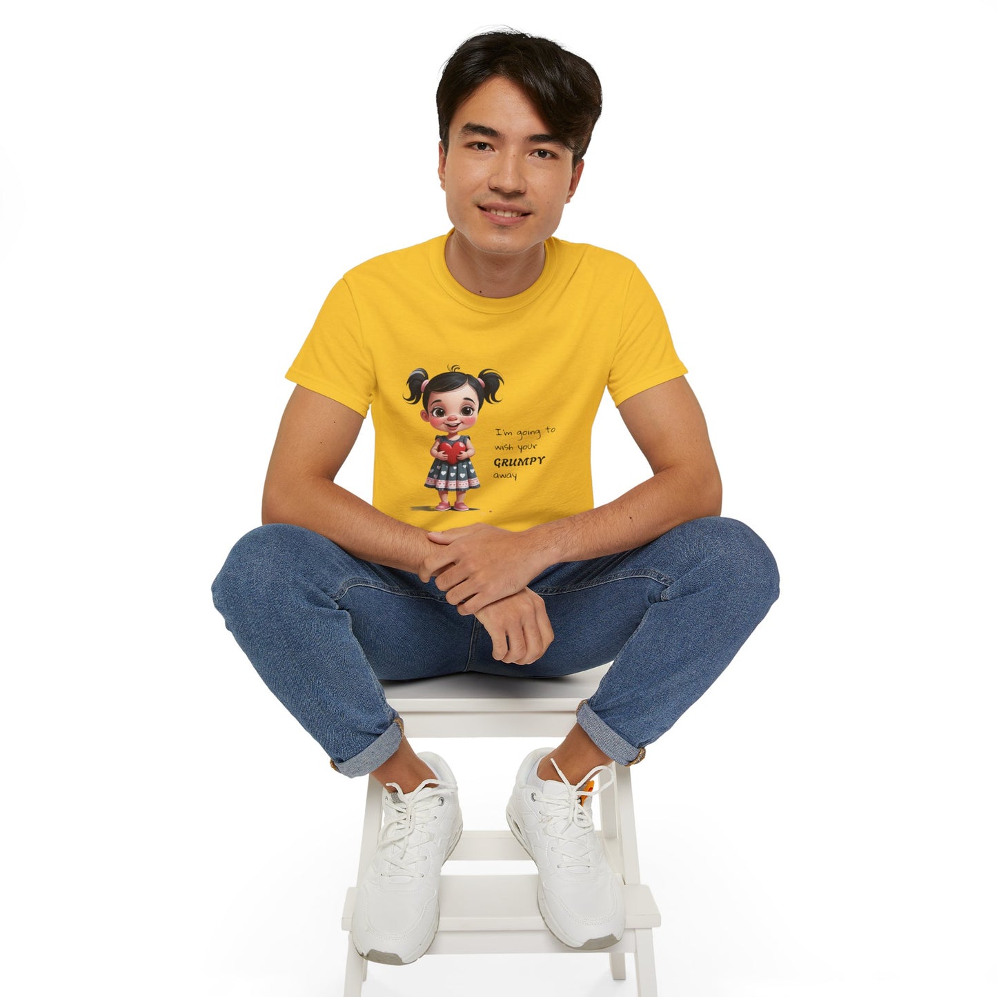 Wish Your Grumpy Away | unisex ultra cotton tee