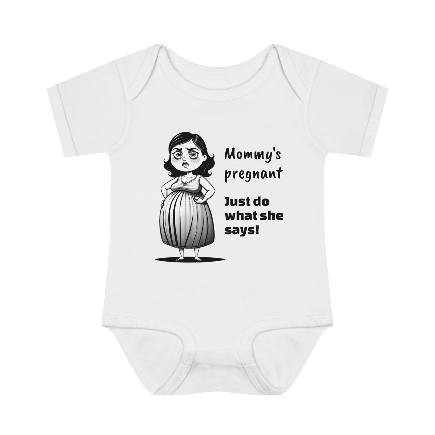 Mommy's Pregnant | infant onesie