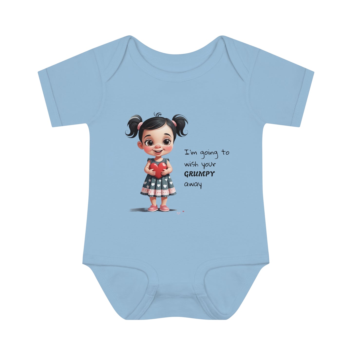 Wish Your Grumpy Away | infant onesie