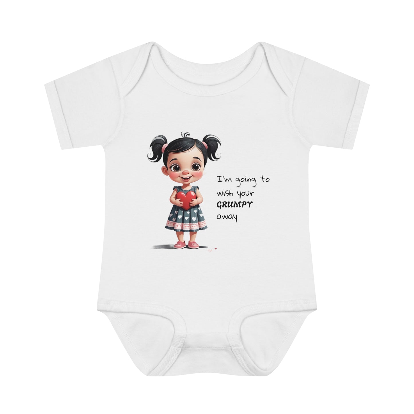 Wish Your Grumpy Away | infant onesie