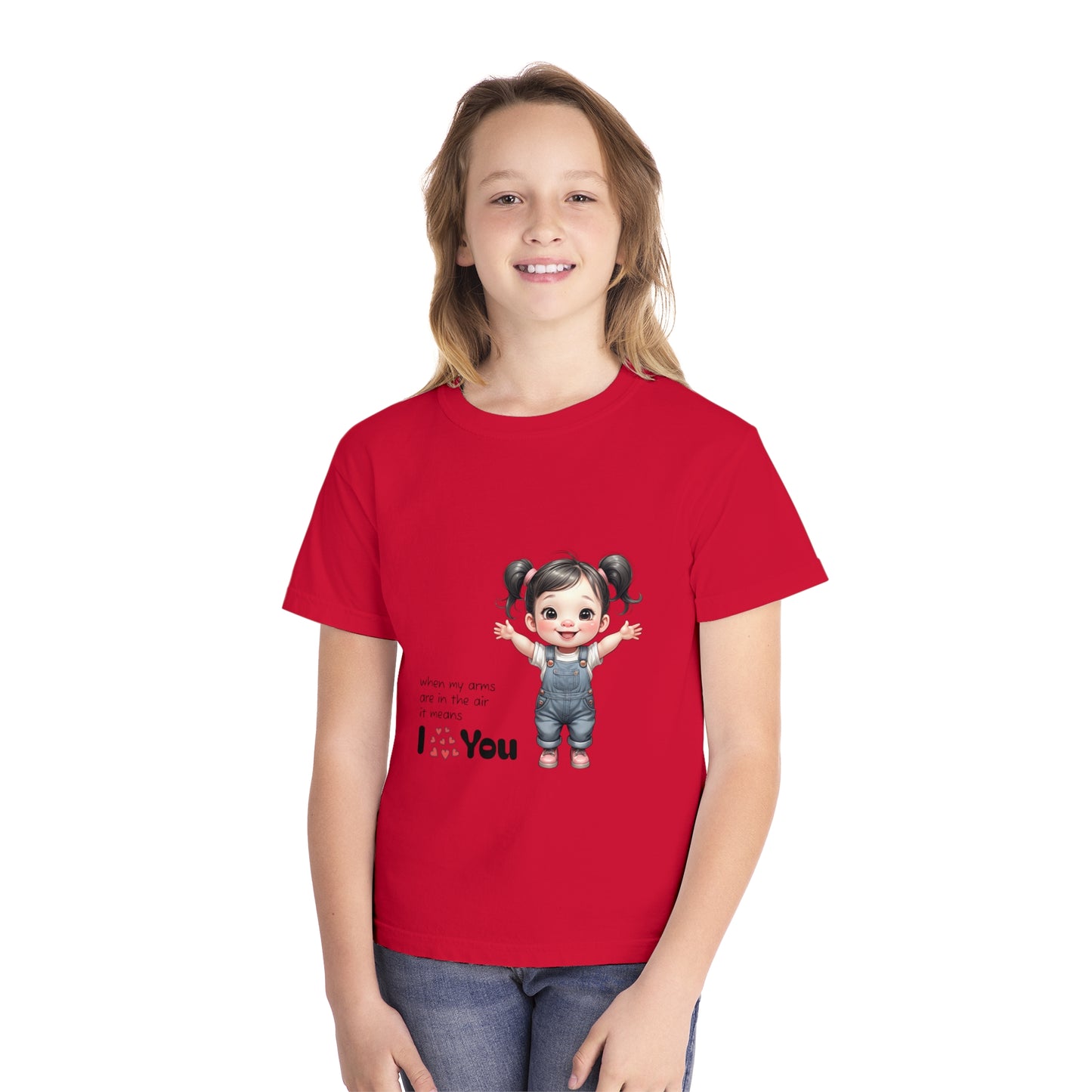 Arms Up Means Love | youth tee