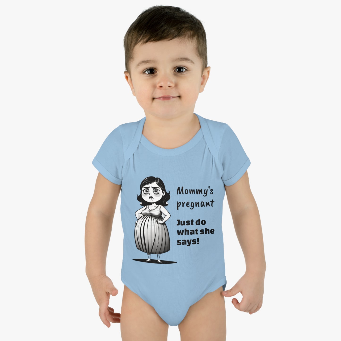 Mommy's Pregnant | infant onesie