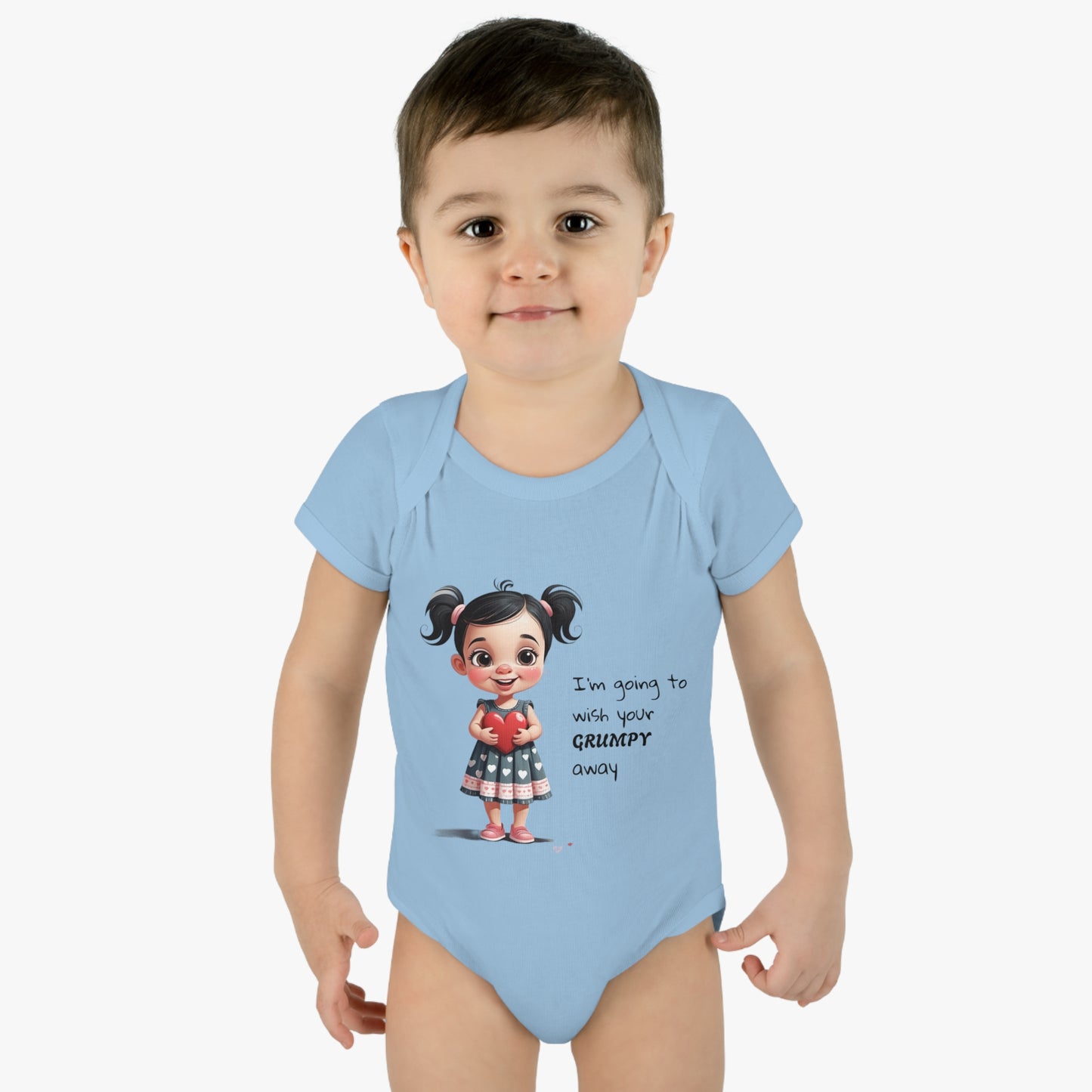 Wish Your Grumpy Away | infant onesie