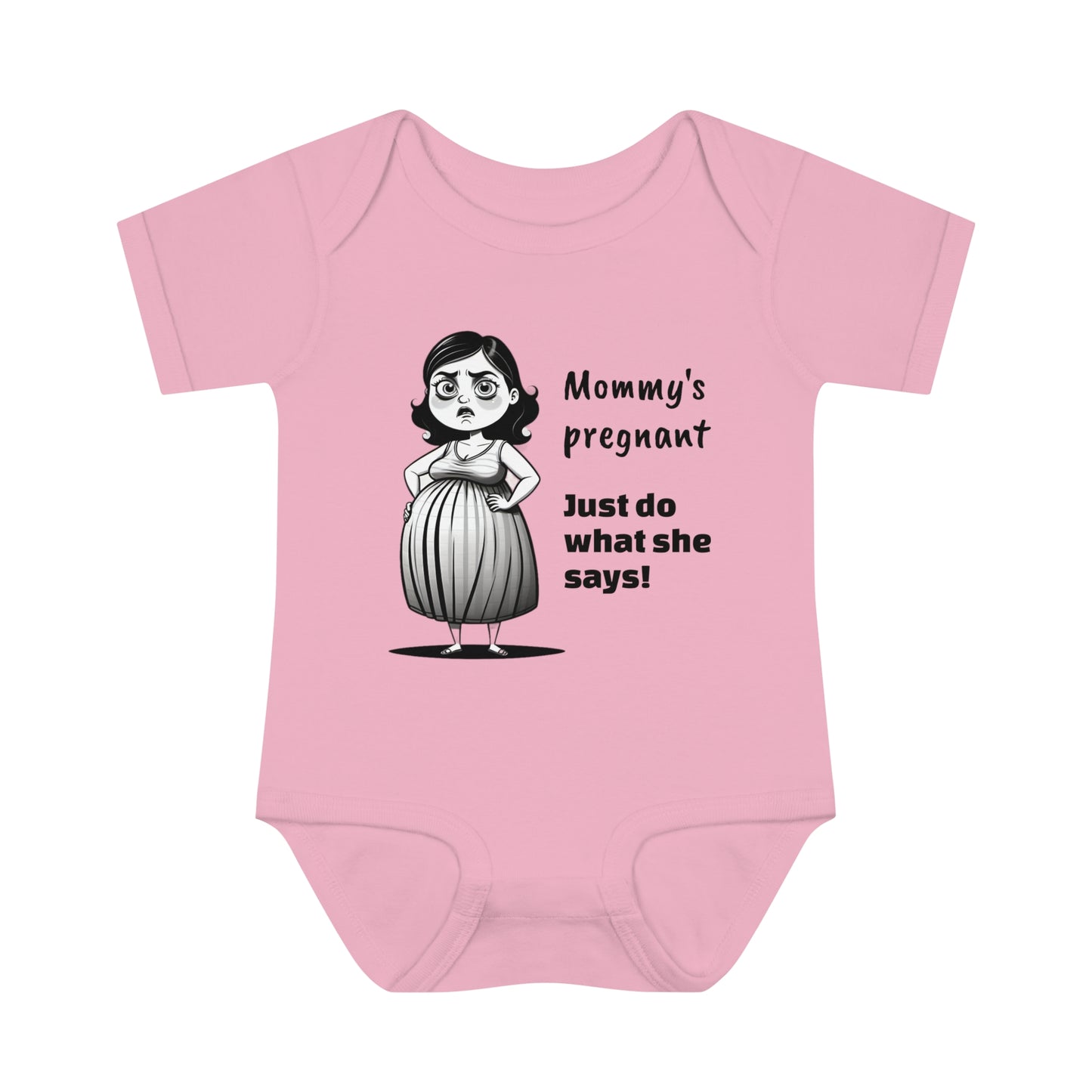 Mommy's Pregnant | infant onesie